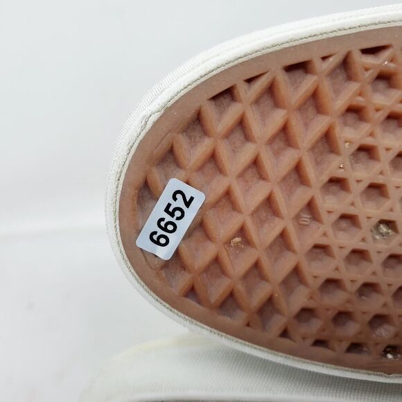 Vans Half Cab Shoes Men 11.5 White Croc Print Retro Classic Mid Skate Sneaker - Picture 13 of 13